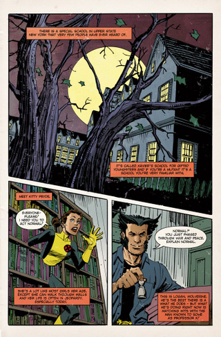 Illustration for article titled Take a Peek Inside Logan's Secret X-Men Comic Book